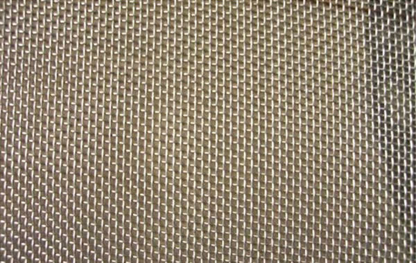 SUS304 SS Mesh Screen Woven into Square Holes
