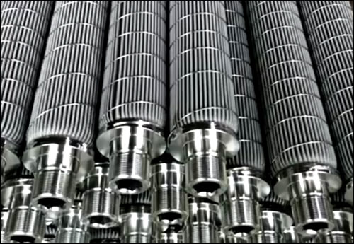 Pleated Stainless Steel Mesh Filter, Candle Type