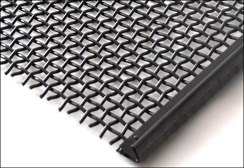 High Tensile Woven Wire Screens with Hooks for Mining