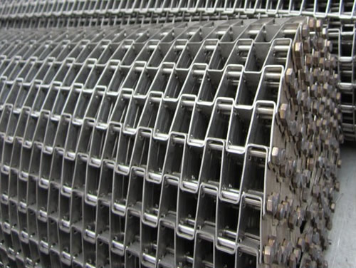 Stainless steel conveyor chain belt