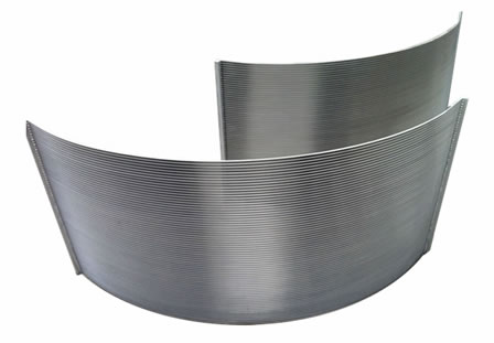Sieve Bend Screen of 316 Stainless Wedge Wire