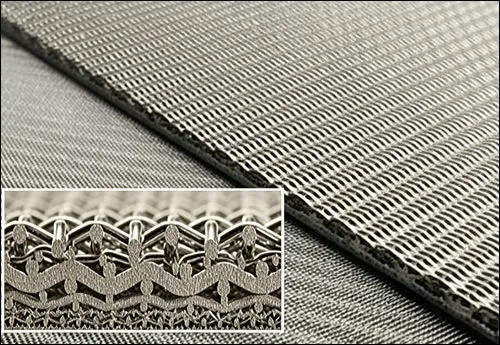 Multi-Layer Sintered Metal Mesh Sheet 50 Micron