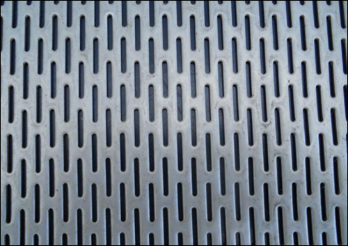 Chrome mesh steel perforate metal texture seamless 10542