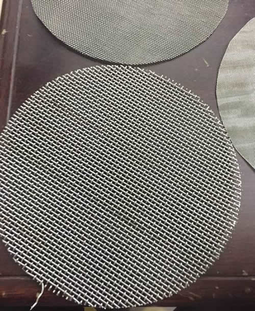Stainless Steel Wire Mesh Discs, Filter Screen, Filter Discs