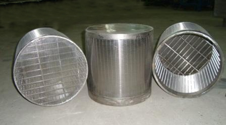 Stainless steel 316l v wire draining filter